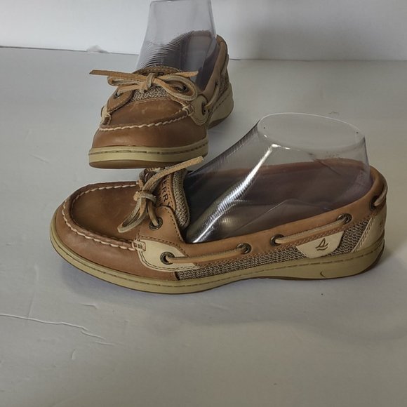 Sperry Women's Ivyfish Premium Leather Boat Shoes Size 6M - Picture 4 of 12